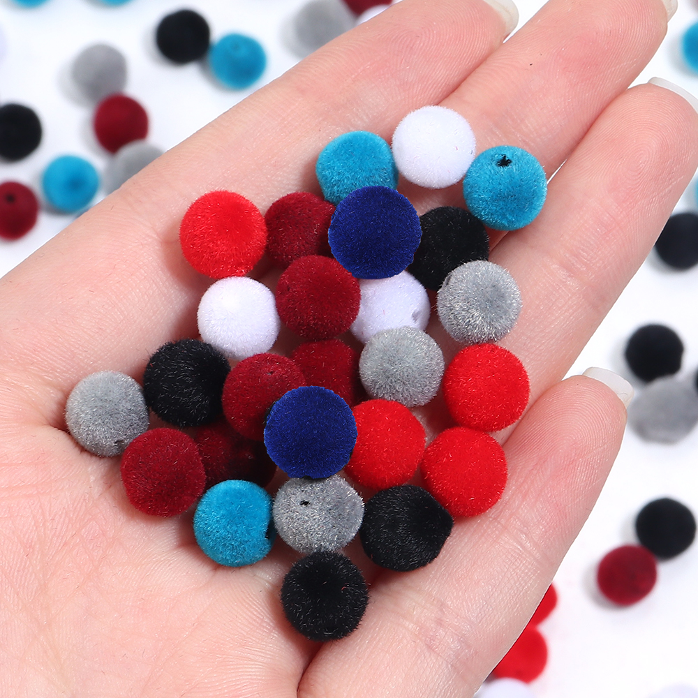 100Pcs/Lot Resin Beads 8/10mm  - Resin Art Jewellery Kit ulasan dan harga