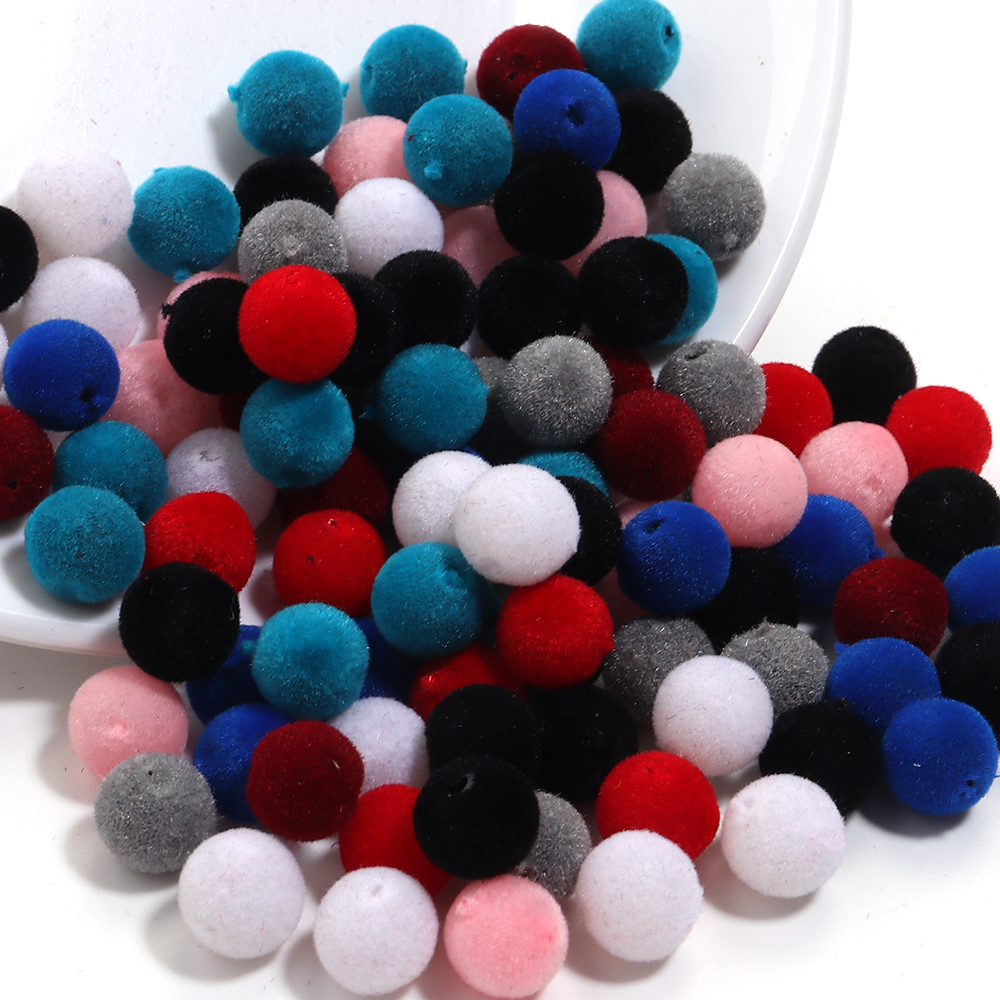 100Pcs/Lot Resin Beads 8/10mm  - Resin Art Jewellery Kit ulasan dan harga
