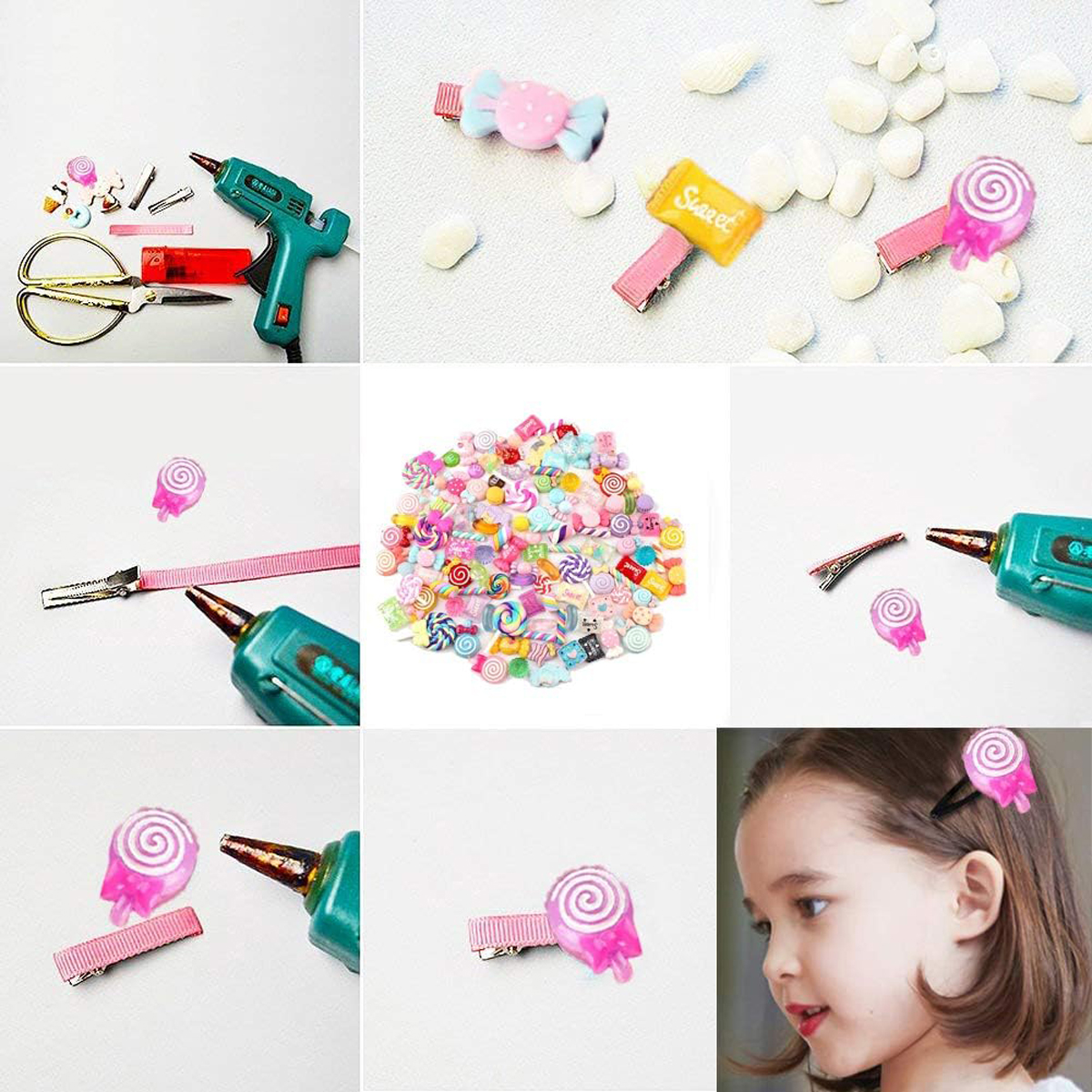 30pcs Random Candy Slime Charm - Resin Art Products ulasan dan harga