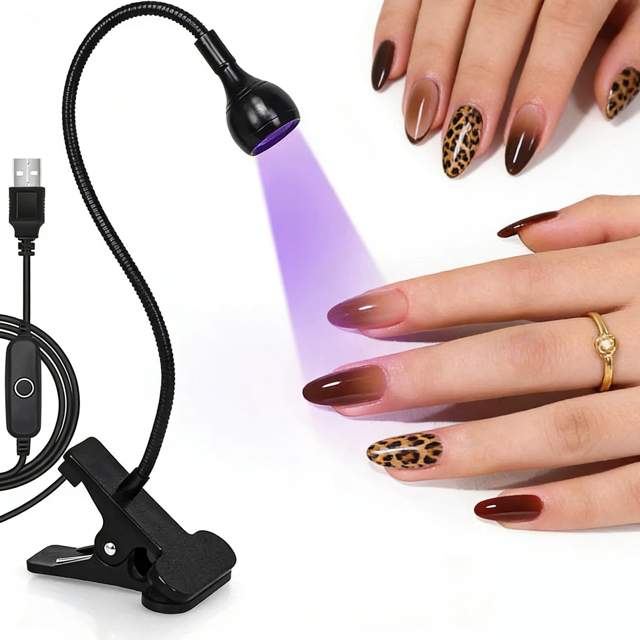 395nm UV Nail Lamp Led Ultravi - Resin Art Uv Light ulasan dan harga