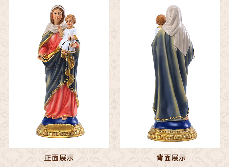GOOD holy Christianism Catholi - Resin Art Mary ulasan dan harga