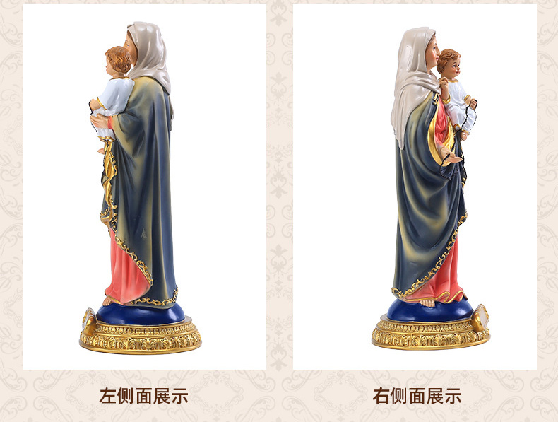 GOOD holy Christianism Catholi - Resin Art Mary ulasan dan harga