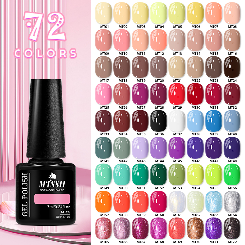 Mtssii 7ml Gel Nail Polish 72  - Resin Art All ulasan dan harga