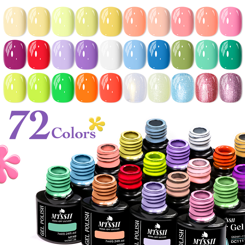 Mtssii 7ml Gel Nail Polish 72  - Resin Art All ulasan dan harga