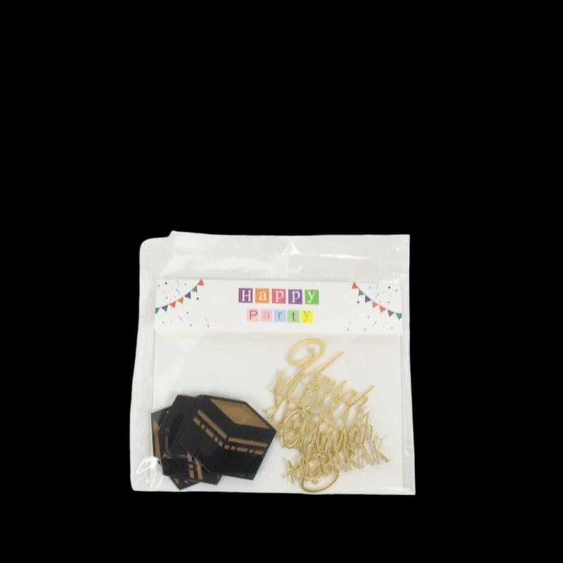 Muslim Umrah Mubarak 6pcs Topp - Resin Art Quran Set ulasan dan harga