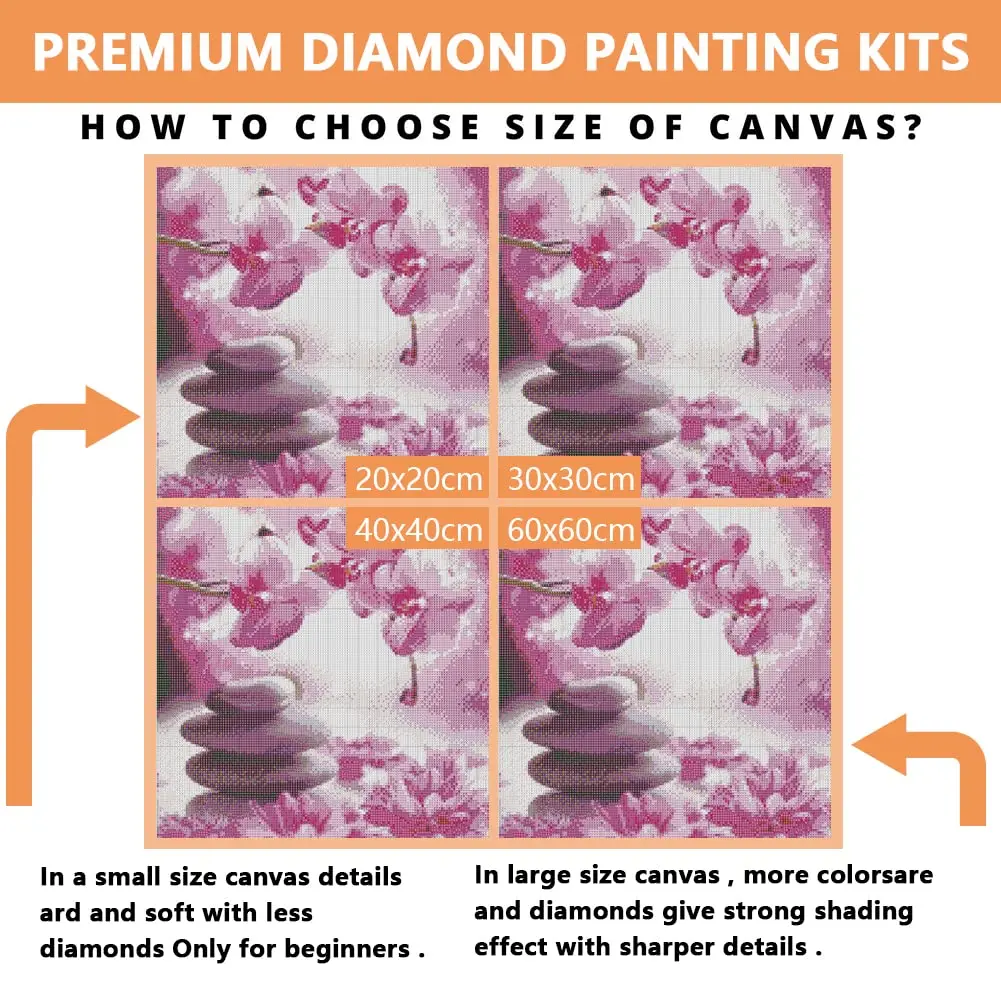 5D Diamond Painting Kits for A - Resin Art India ulasan dan harga
