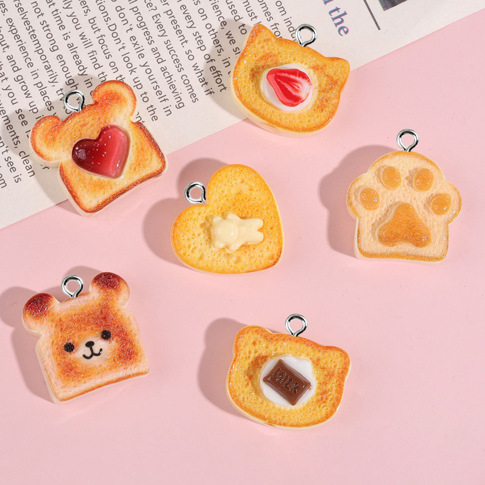 10pcs Heart Bear Cat Animal Sh - Resin Art Jewellery Kit ulasan dan harga
