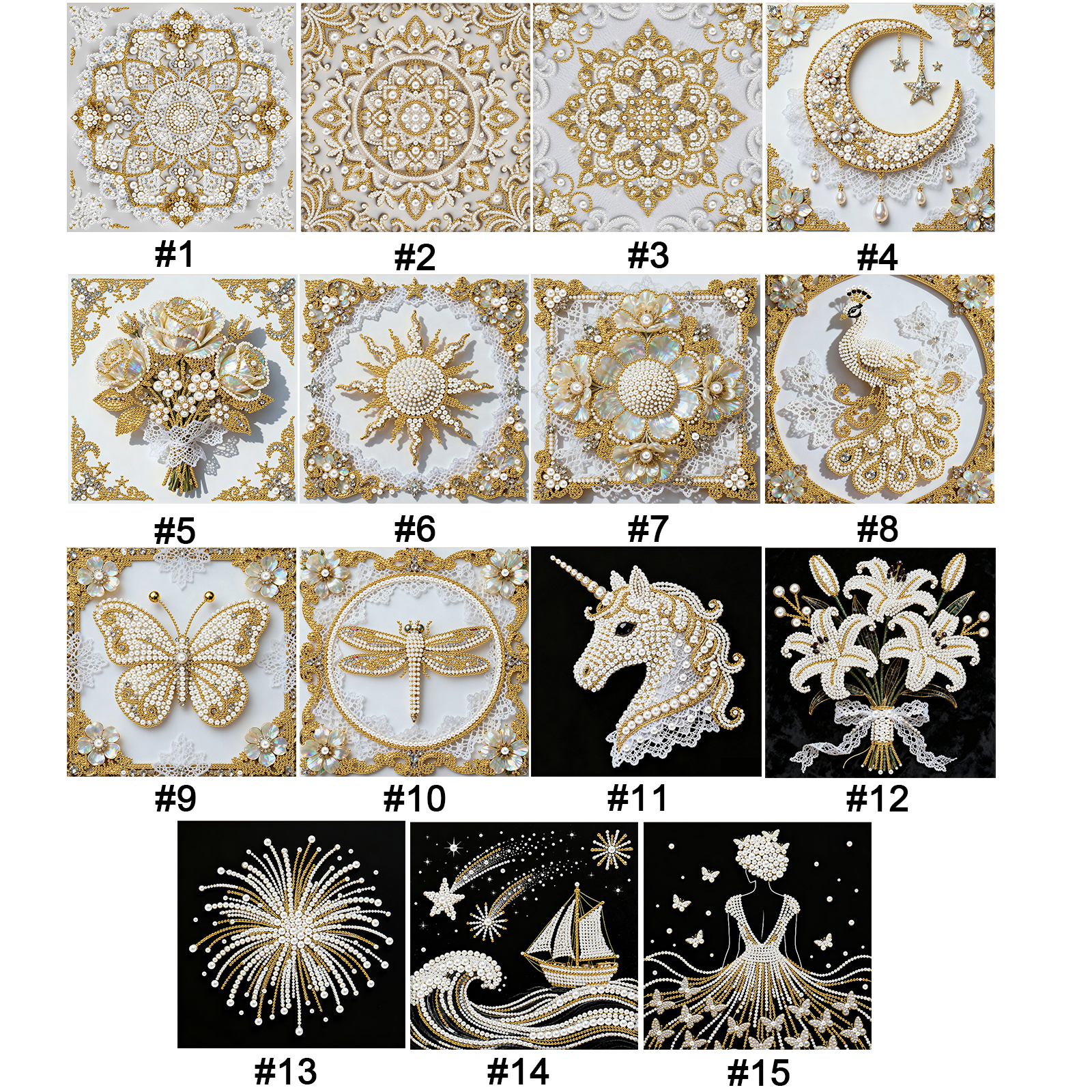 DIY Pearl Painting Kit for Hom - Resin Art Wall Decor ulasan dan harga