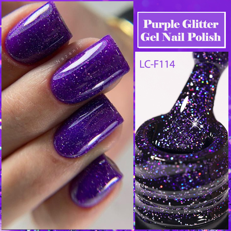 LILYCUTE Purple Glitter Sequin - Resin Art Purple ulasan dan harga