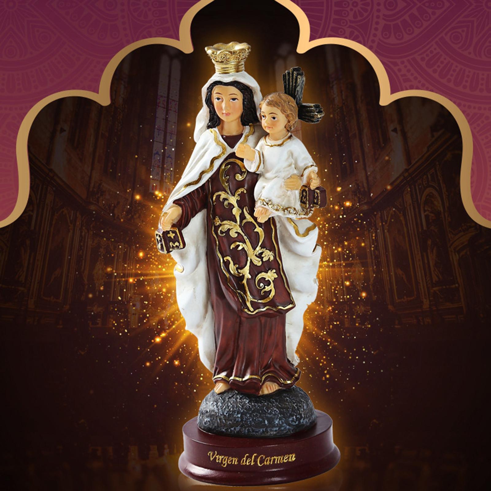Religious Figurine Resin Virgi - Resin Art Mary ulasan dan harga