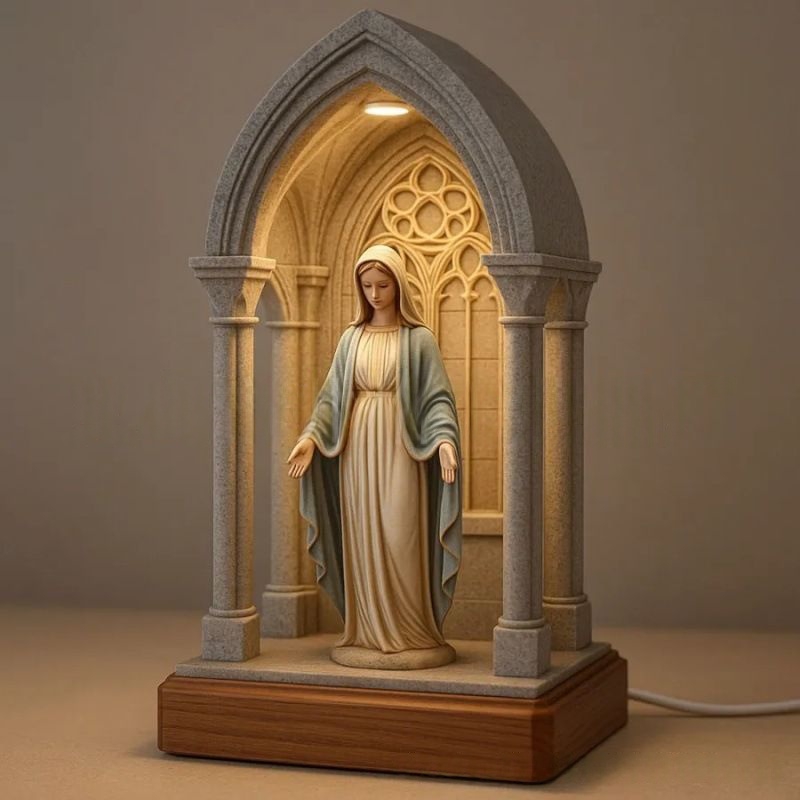Virgin Mary Resin Statue Class - Resin Art Mary ulasan dan harga