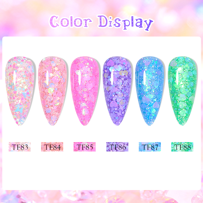 8ml Macaron Glitter Sequins Ge - Resin Art All ulasan dan harga