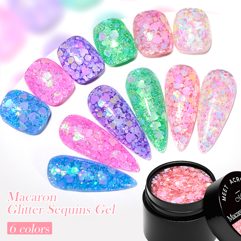 8ml Macaron Glitter Sequins Ge - Resin Art All ulasan dan harga