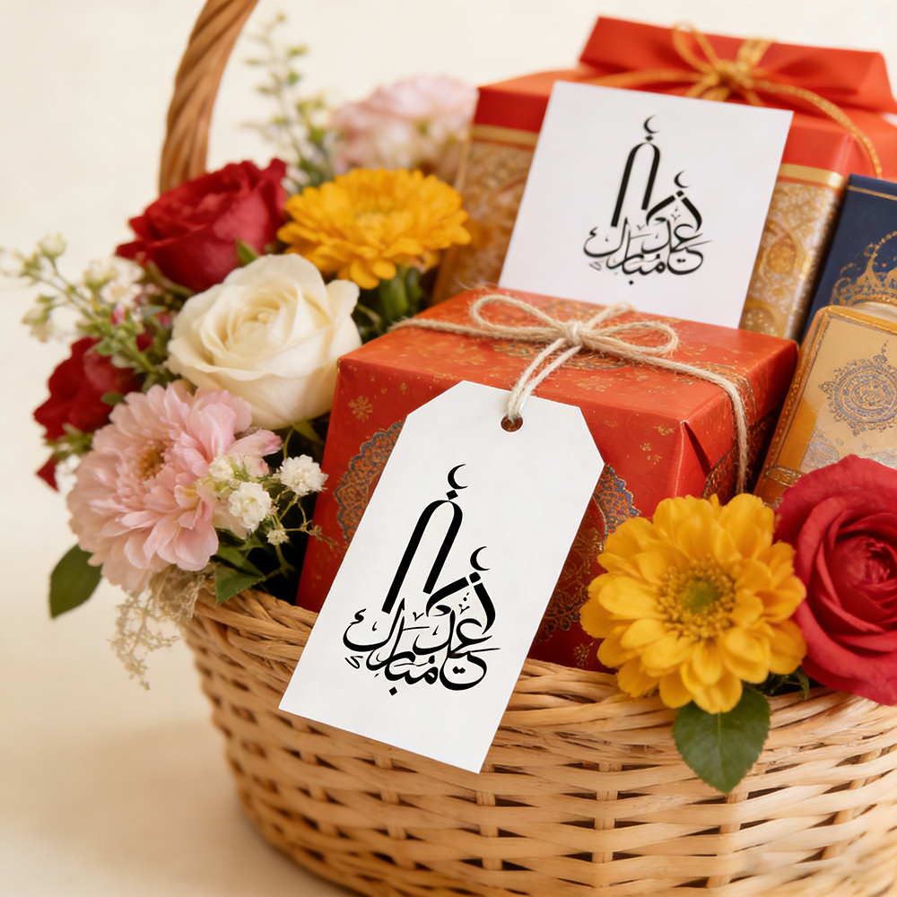 10Pcs Arabic Calligraphy Eid M - Resin Art Quran Set ulasan dan harga