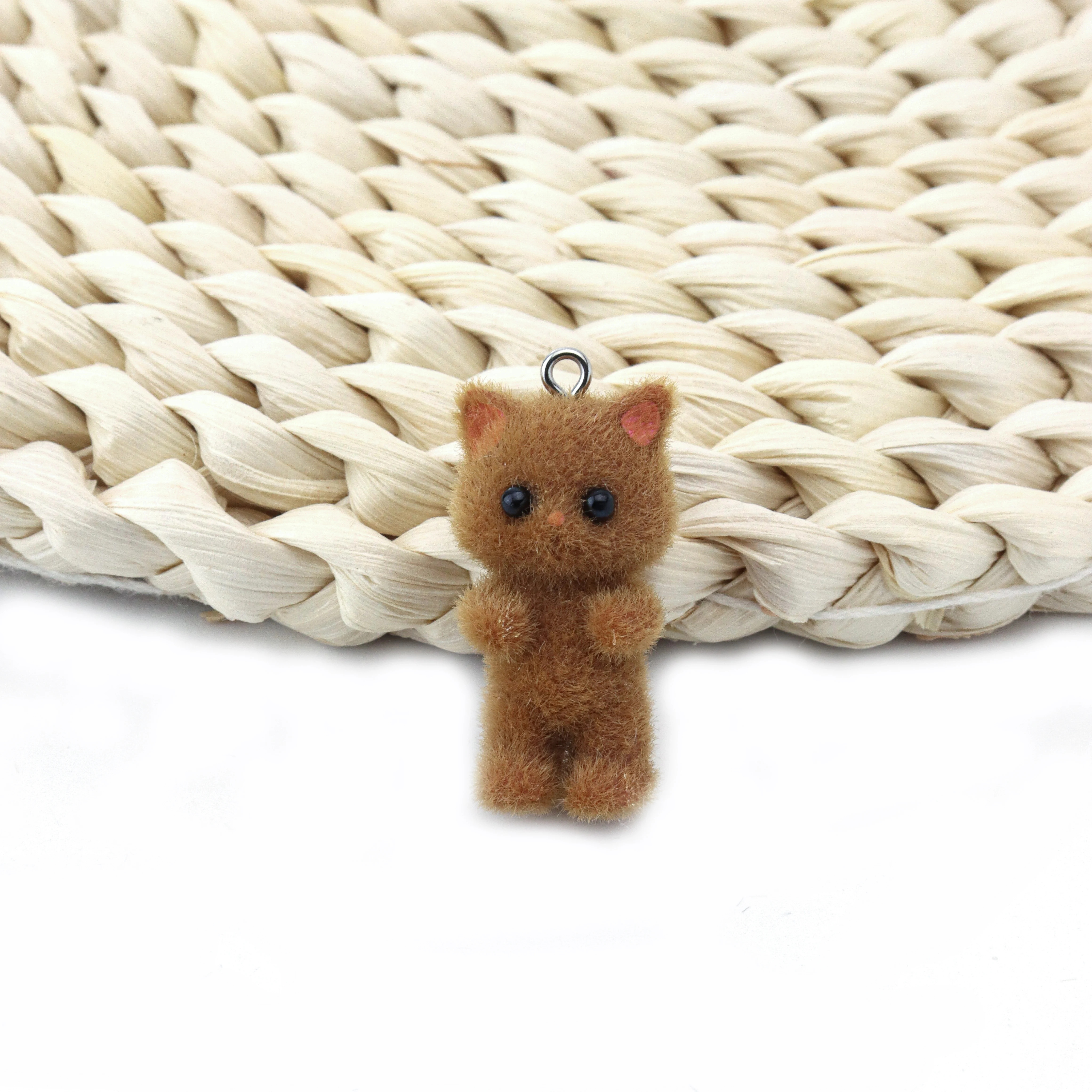 33PCS Cat Pendant Kawaii 3D Fl - Resin Art Jewellery Kit ulasan dan harga