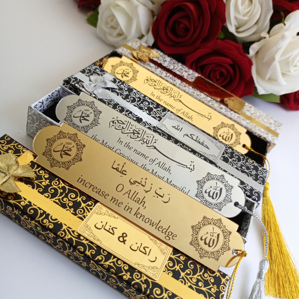 Custom Islamic Bookmark With t - Resin Art Quran Set ulasan dan harga