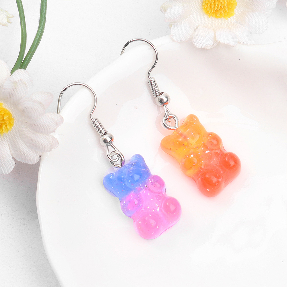 60pcs Dual Color Resin Bear Sh - Resin Art Products ulasan dan harga