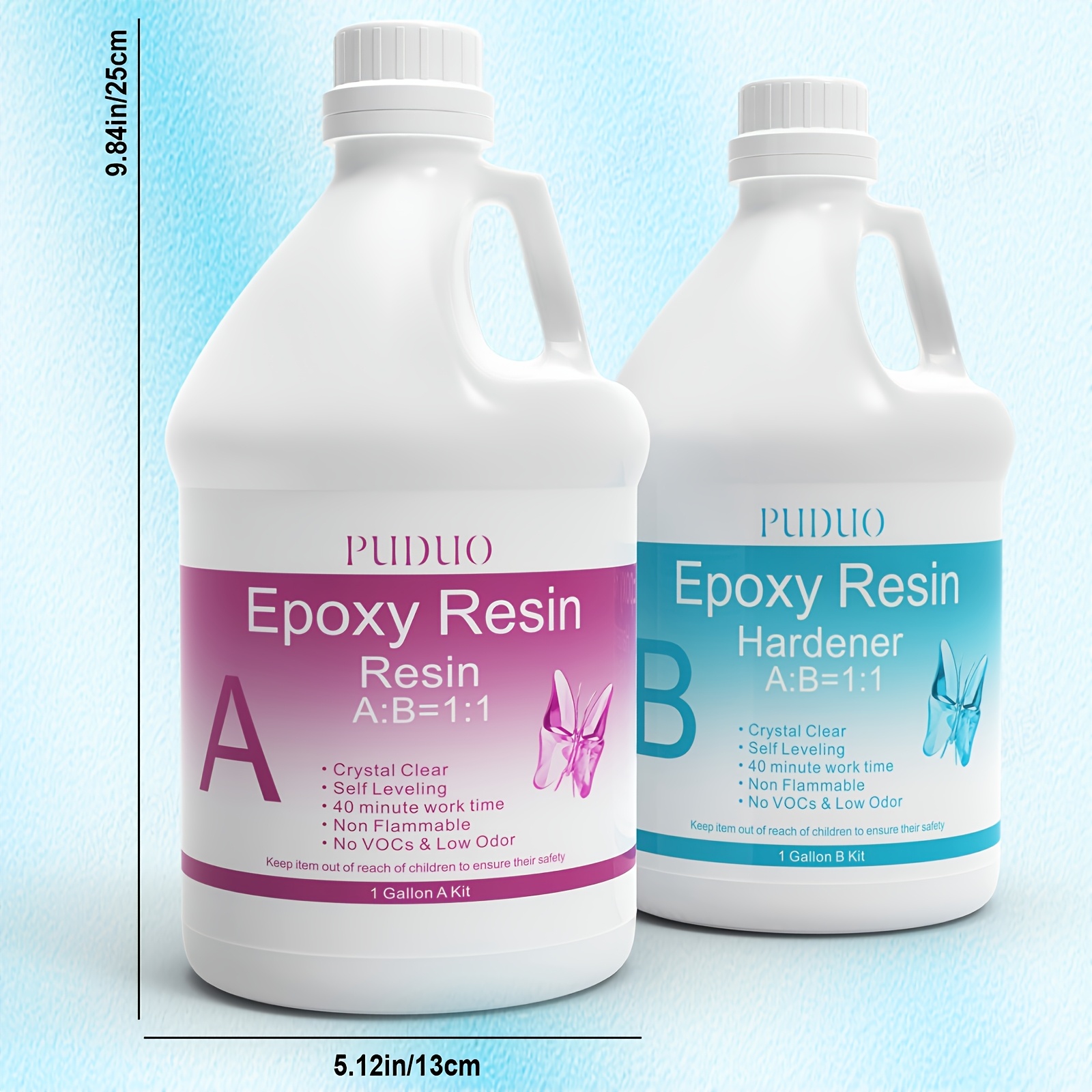 [Pro Epoxy Resin Kit] 1 Gallon - Resin Art All ulasan dan harga