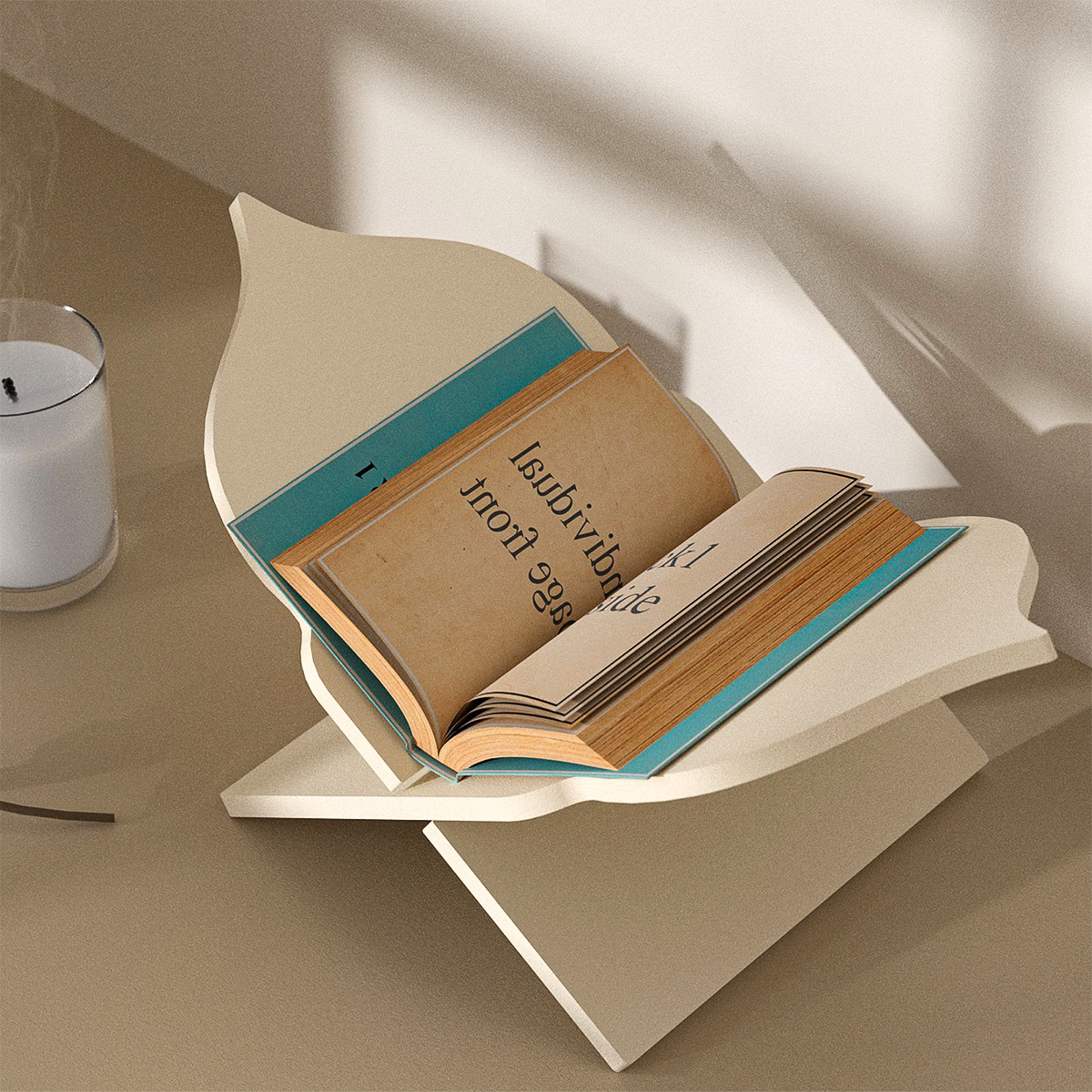 DIY Folding Book Stand Silicon - Resin Art Quran Set ulasan dan harga