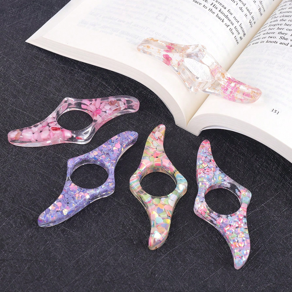 Colorful Sequin Resin Reading  - Resin Art Book ulasan dan harga