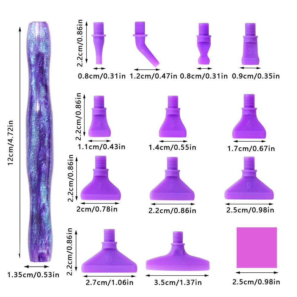 Resin Rhinestone Picker Pen, D - Resin Art And Craft ulasan dan harga