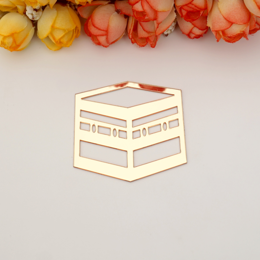 Makkah Kaaba Building Hollow D - Resin Art Quran Set ulasan dan harga