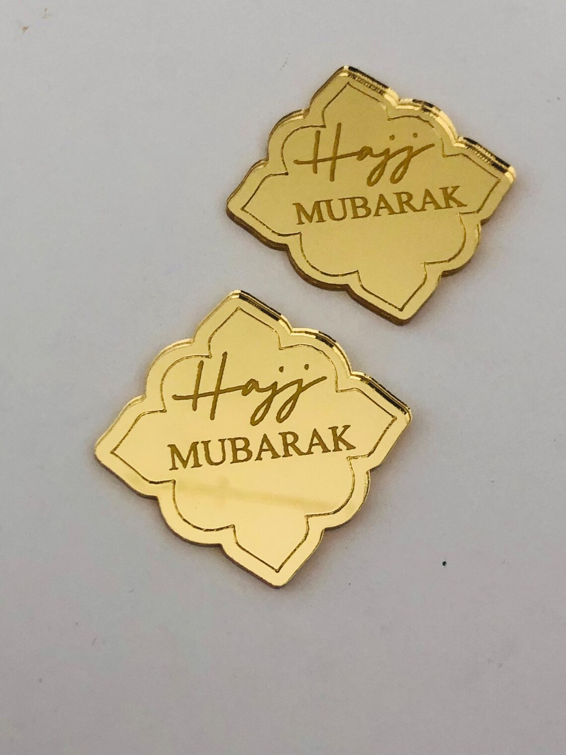 10pcs Hajj Mubarak Engraved Ac - Resin Art Quran Set ulasan dan harga