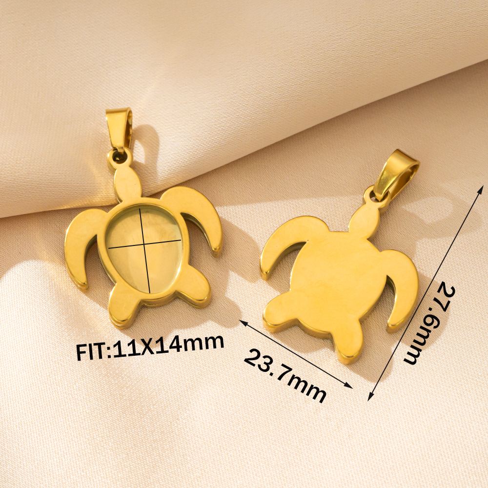 5pcs Stainless Steel Turtle Pe - Resin Art Jewellery Kit ulasan dan harga
