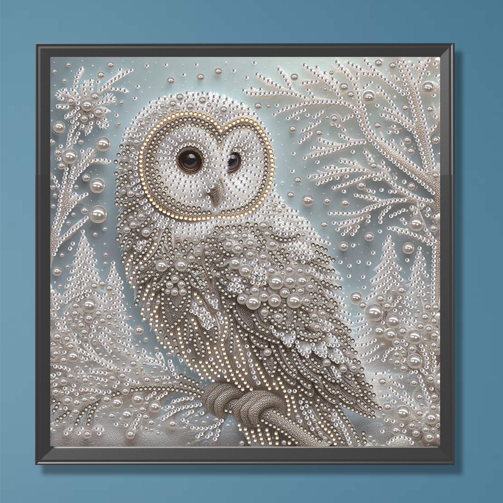 Owl Special Shaped 5D DIY Part - Resin Art Wall Decor ulasan dan harga