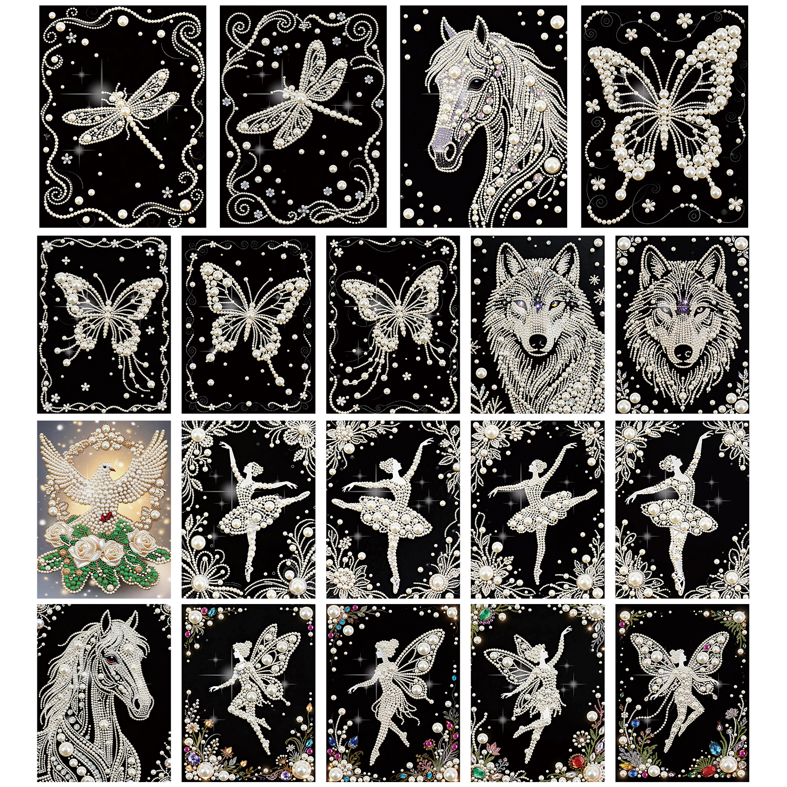DIY Pearl Painting Art Kits fo - Resin Art Kit ulasan dan harga