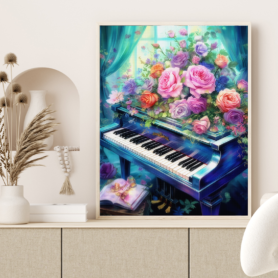 1pc frameless  Diamond Paintin - Resin Art Kit ulasan dan harga