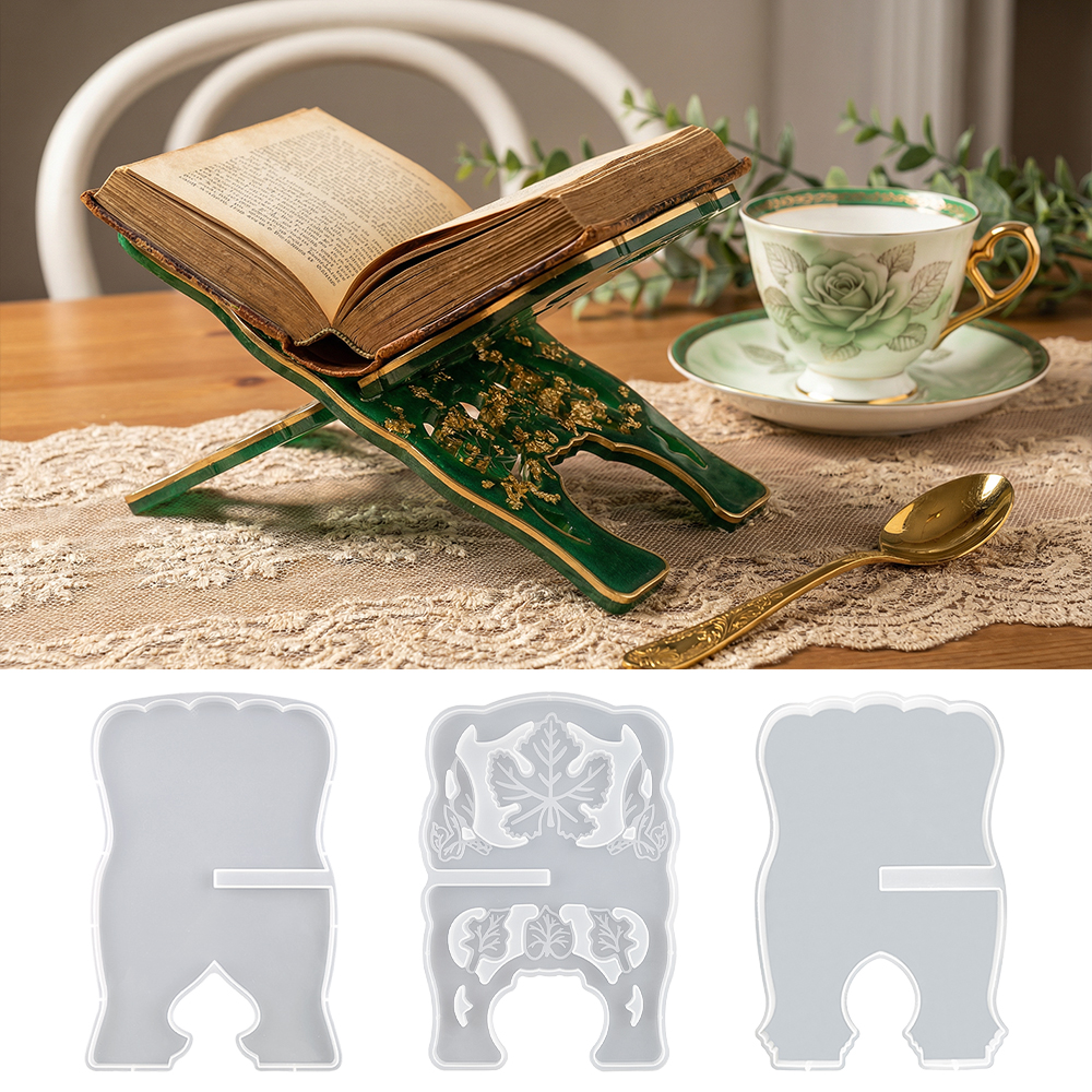 S0266 Eid Quran Book Holder Mo - Resin Art Quran Set ulasan dan harga