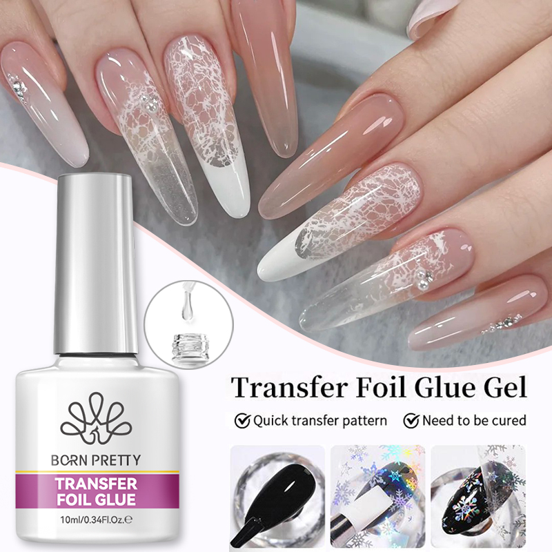 BORN PRETTY Nail Foil Glue Gel - Resin Art Uv Light ulasan dan harga